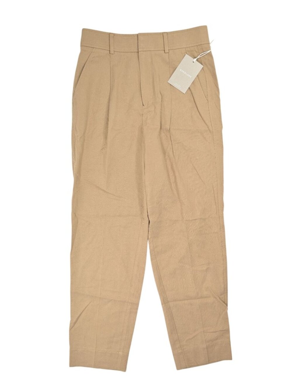 Everlane The Tencel Way-High Taper Pant in Ash Brown - Picture 1 of 4